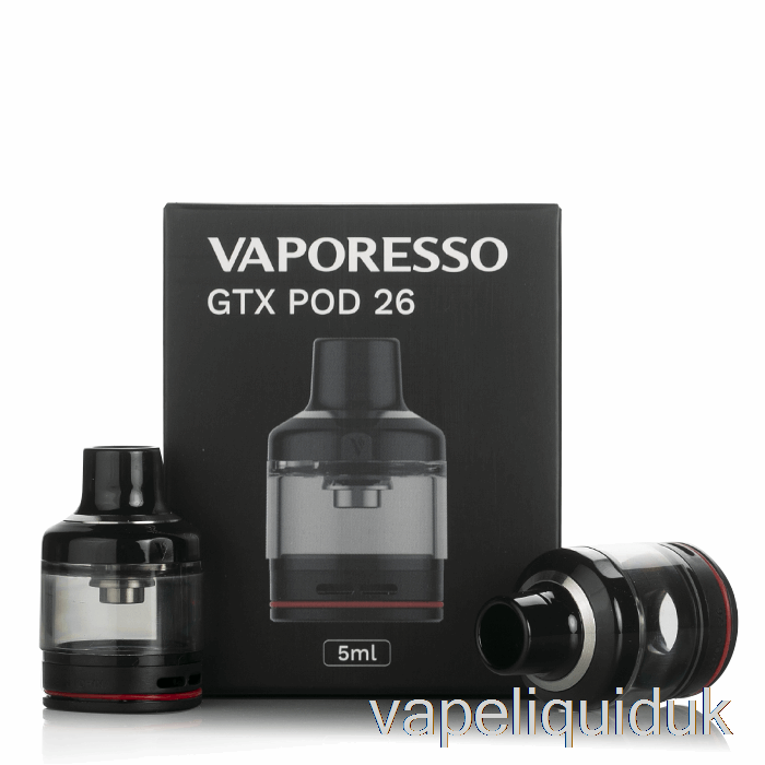 Vaporesso GTX POD 22 & 26 Replacement Pods 5mL GTX 26 Pods Vape Juice